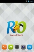 Rio CLauncher Android Mobile Phone Theme