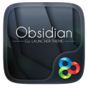 Obsidian Go Launcher QMobile Noir J5 Theme