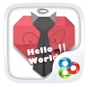 HelloWorld Go Launcher Google Pixel 4 Theme