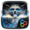 Skull Go Launcher LG Q8 (2018) Theme