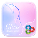 Glass Go Launcher TCL 10 TabMax Theme