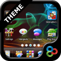 SAMOLED Go Launcher Android Mobile Phone Theme