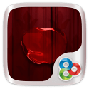 Red Apple Go Launcher Realme C2s Theme