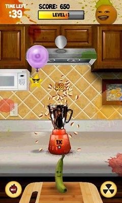 Annoying Orange. Kitchen Carnage Android Game Image 1