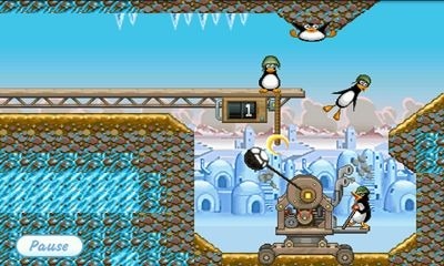 Crazy Penguin Catapult Android Game Image 2