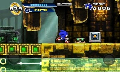 Sonic The Hedgehog 4. Episode 1 Android Game Image 1