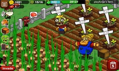 Zombie Farm Android Game Image 1