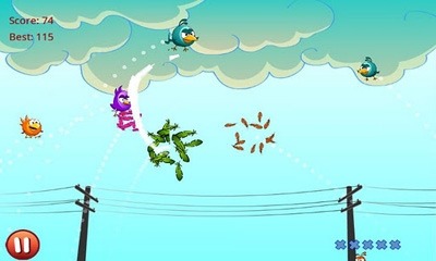 Cut the Birds Android Game Image 1