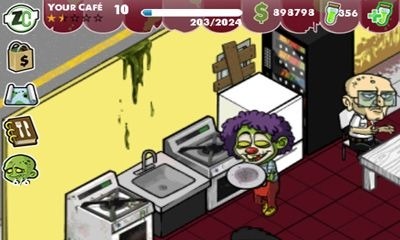 Zombie Cafe Android Game Image 2