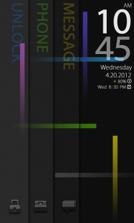 Ray GO Locker Android Theme Image 1