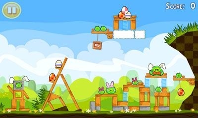Angry Birds. Seasons: Easter Eggs Android Game Image 2