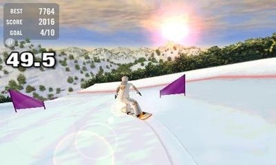Crazy Snowboard Pro Android Game Image 1