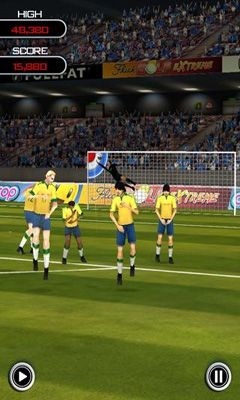 Flick Soccer Android Game Image 2