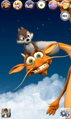 Talking 3 Headed Dragon Android Game Image 1
