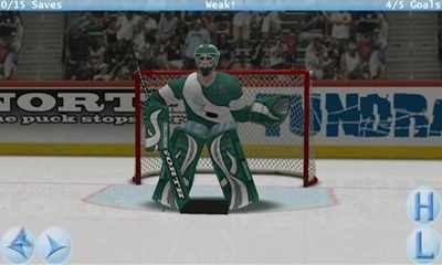 Virtual Goaltender Android Game Image 2