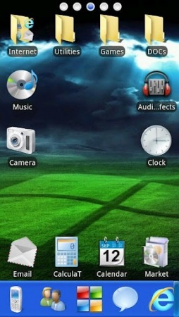 Windows GO Launcher Android Theme Image 1