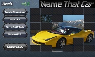 Name That Car Android Game Image 2