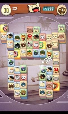 Hungry Cat Mahjong Android Game Image 2