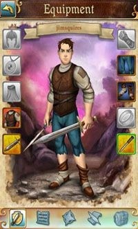 Book of Heroes Android Game Image 1