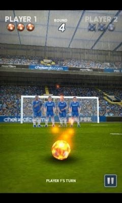 Flick Kick. Chelsea Android Game Image 1
