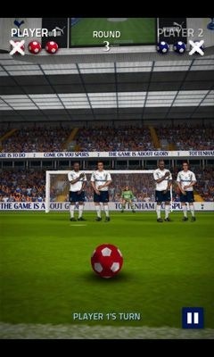 Flick Kick. Chelsea Android Game Image 2