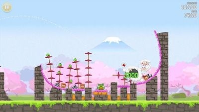 Angry Birds Seasons: Cherry Blossom Festival Android Game Image 1