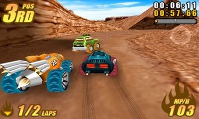 Burning Tires Android Game Image 1