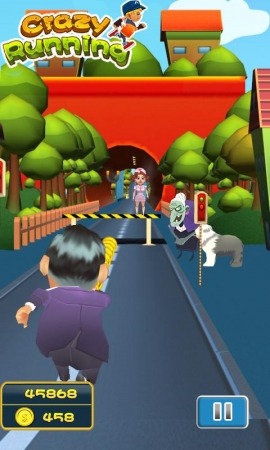 Crazy Running Android Game Image 1