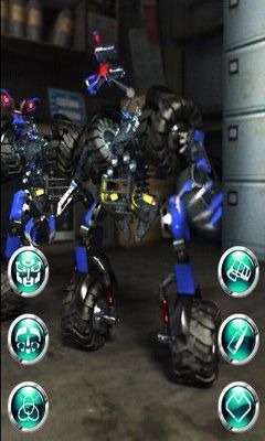 Talking Transformer Wheelie Android Game Image 1