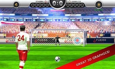 EuroGoal 2012 Android Game Image 1