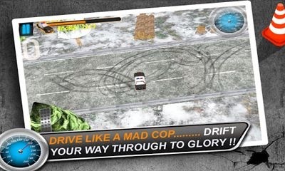 Mad Cop Car Race and Drift Android Game Image 1