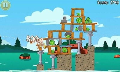 Angry Birds Seasons Piglantis! Android Game Image 2