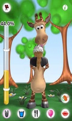 Talking Gina the Giraffe Android Game Image 2
