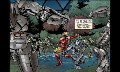 The Avengers. Iron Man: Mark 7 Android Game Image 1