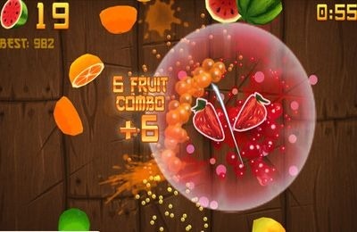 Fruit Ninja iOS Game Image 1