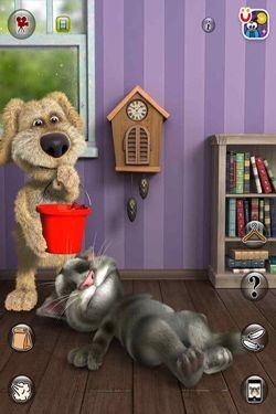 Talking Tom Cat 2 iOS Game Image 1