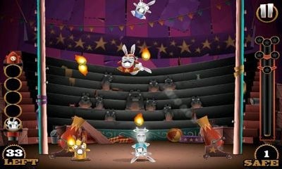 Stunt Bunnies Circus Android Game Image 1