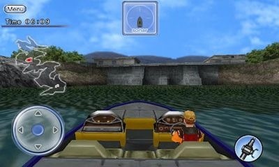 Bass Fishing 3D on the Boat Android Game Image 1