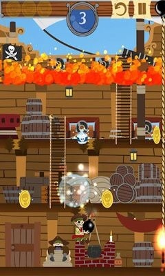 Clumsy Pirates Android Game Image 1