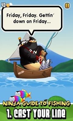 Ninja Fishing Android Game Image 1
