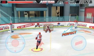 Ice Hockey - One Timer Android Game Image 1