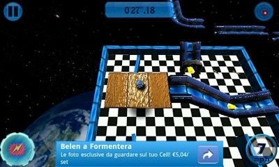 Mad O Ball 3D Outerspace Android Game Image 1