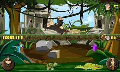 Angry Temple Gorilla Android Game Image 1
