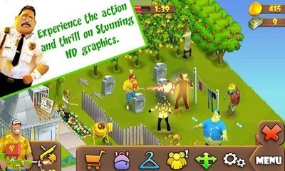 Zombie Lane Android Game Image 2