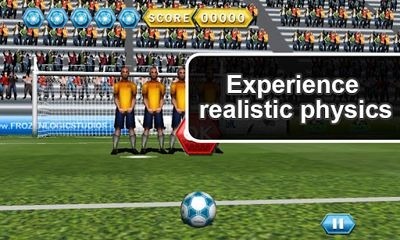 Soccer Free Kicks Android Game Image 2