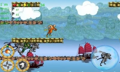 Ninja Run Online Android Game Image 1