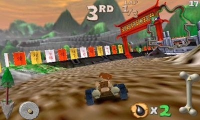 Cro-Mag Rally Android Game Image 1