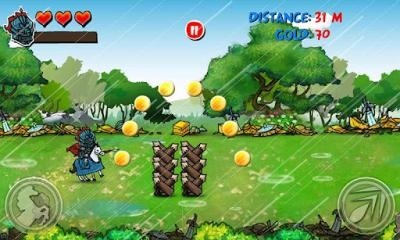 Riding Hero Knight Dash Android Game Image 1