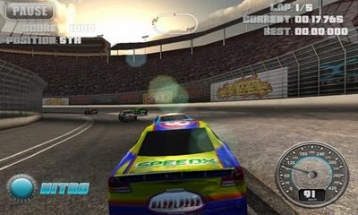 N.O.S. Car Speedrace Android Game Image 1