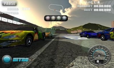 N.O.S. Car Speedrace Android Game Image 2